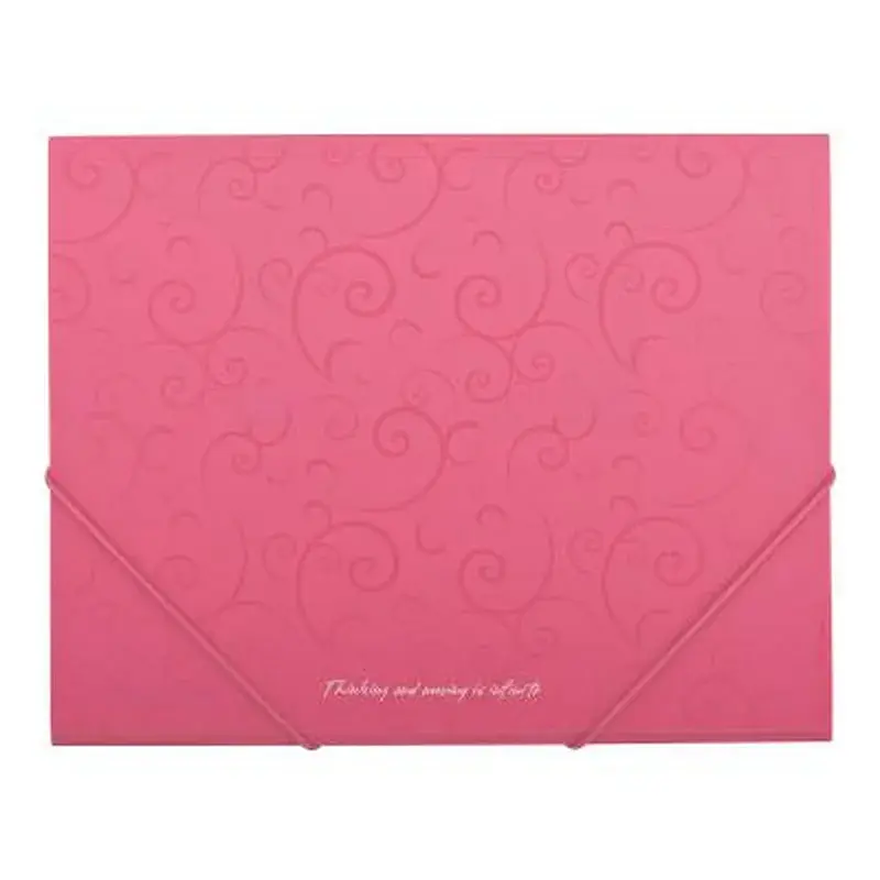 Папка на резинках Buromax А5, BAROCCO, pink (BM.3902-10)