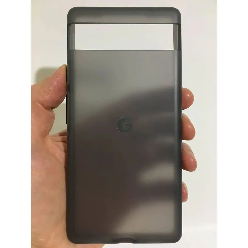 Оригинальный противоударный чехол Google Official Case для Pixel 6a (6.1") Charcoal (GA03706) - фото 8