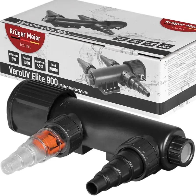 Стерилізатор Kruger Meier VeroUV Elite 900 9W для акваріумів до 450 л і ставків до 8000 л - фото 4