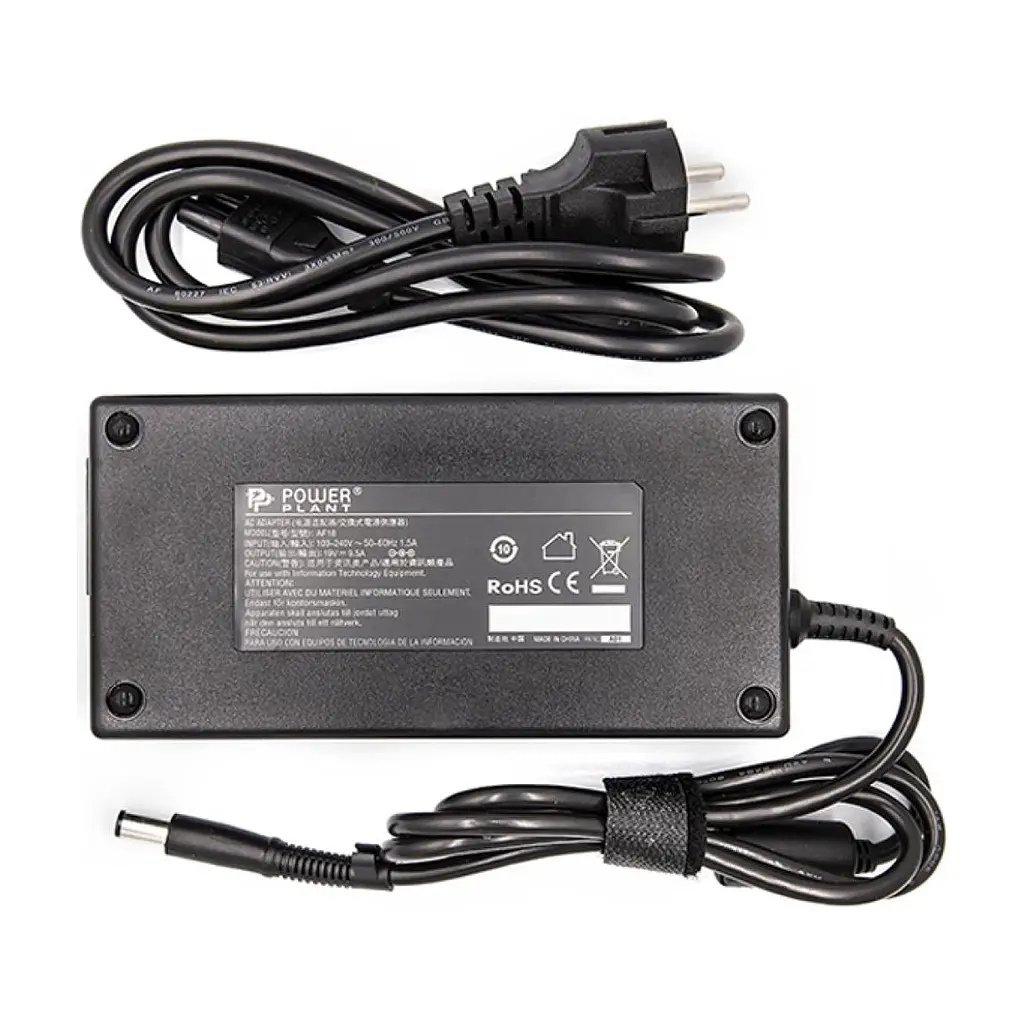 Блок живлення до ноутбуку PowerPlant HP 220V, 19V 180W 9.5A (7.4*5.0) (HP180F7450) - фото 2