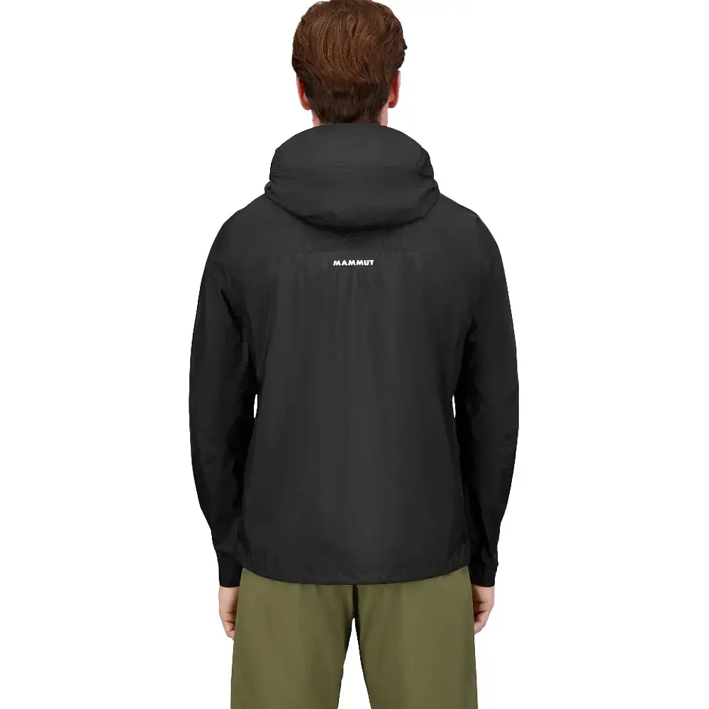 Куртка Mammut Microlayer 2.0 HS Hooded Jacket M L Black - фото 4