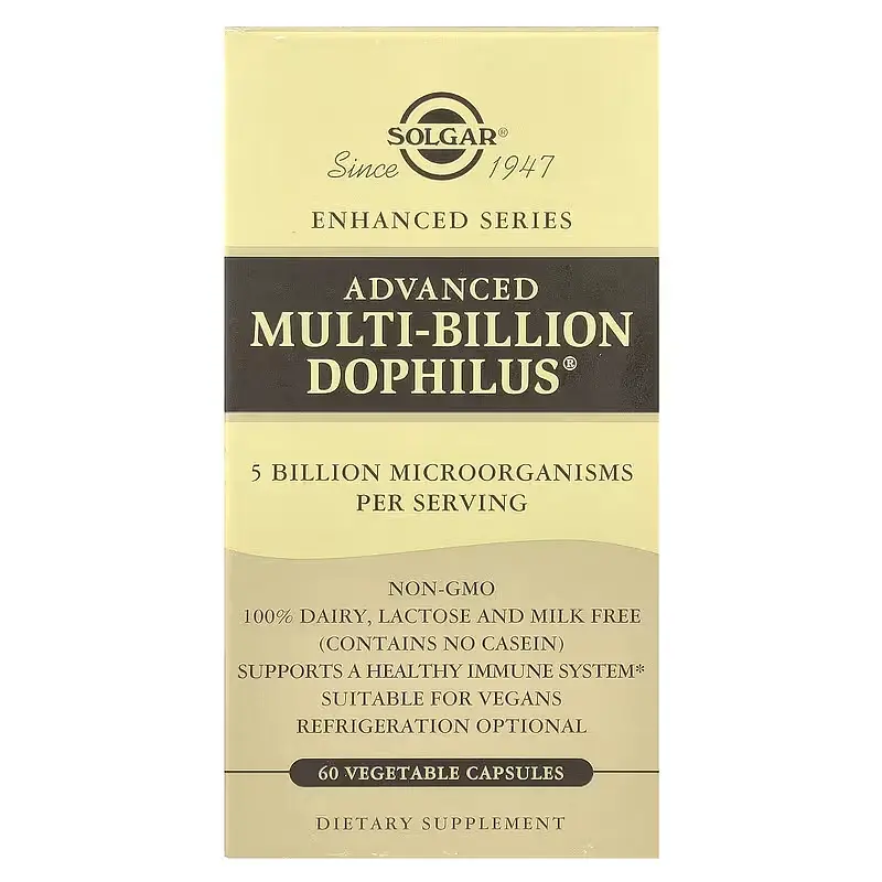 Суміш Пробіотиків Advanced Multi-Billion Dophilus® 5 млрд. - 60 вег. капсул - фото 2