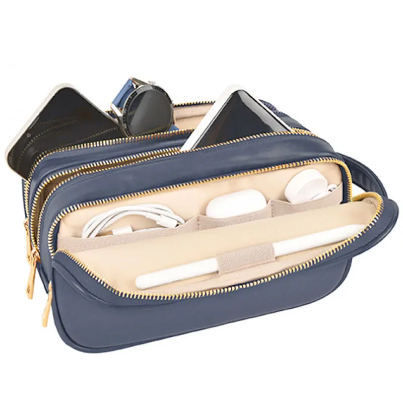 Сумка WIWU Salem Pouch LUX Blue - фото 4