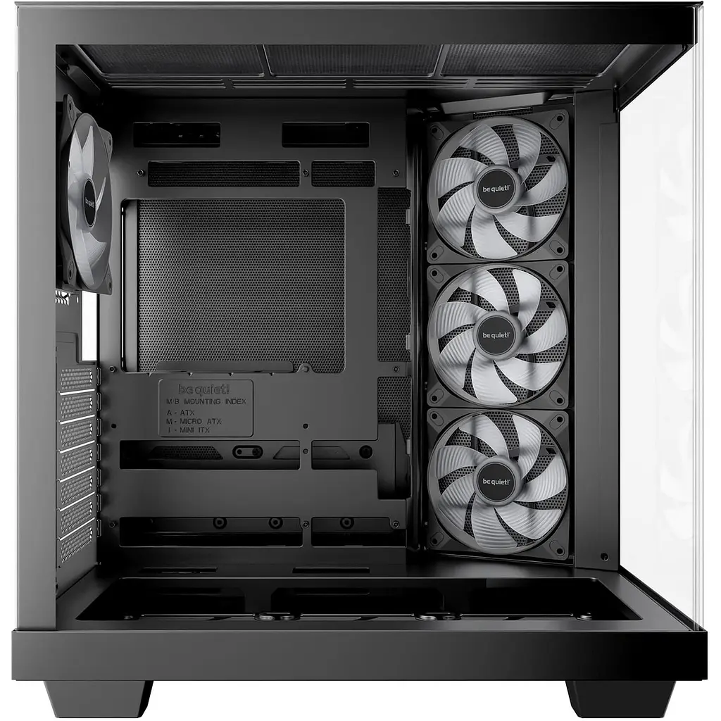 Корпус Be quiet! Light Base 500 LX Tempered Glass без БЖ Black (BGW85) - фото 3