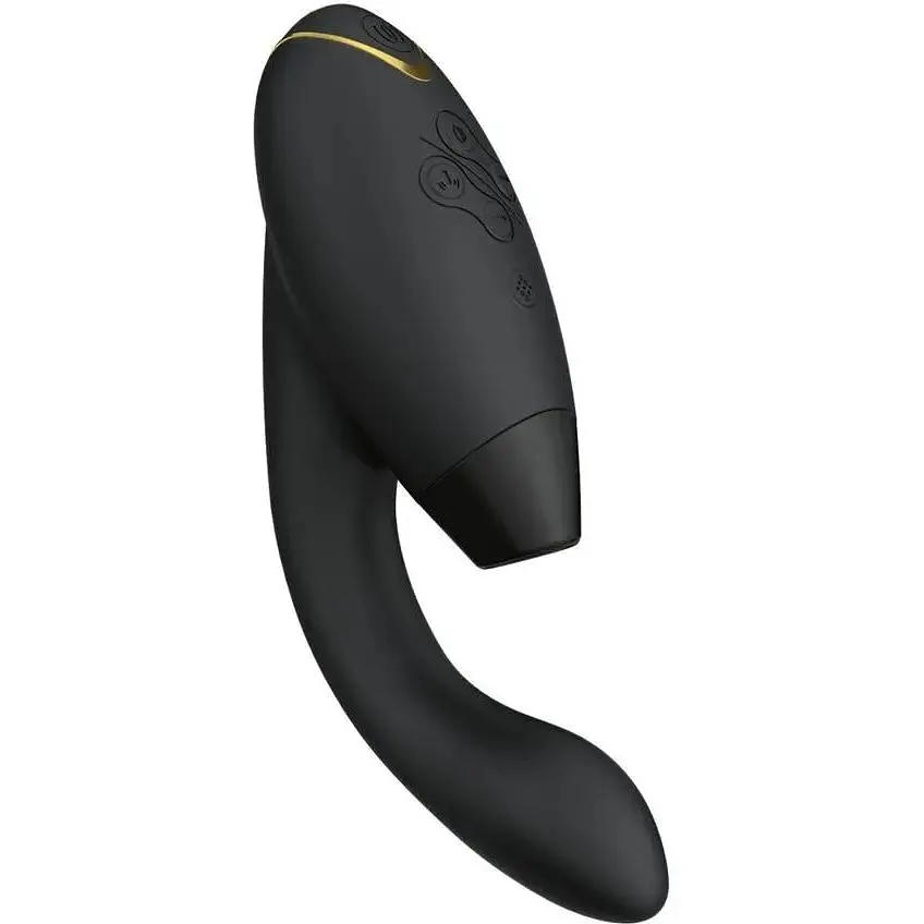 Вакуумный клиторальный стимулятор Womanizer Duo 2 Black - фото 5