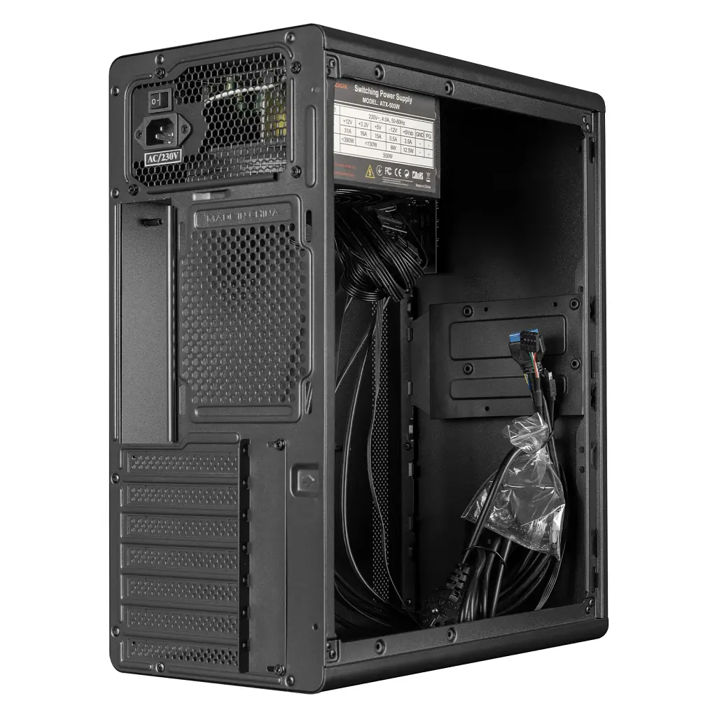 Корпус для ПК Prologix E127 500W Black - фото 4