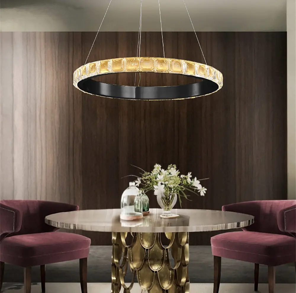 Підвісний світильник Delight Collection у чорному каркасі Line.F Діаметр 60см - фото 9