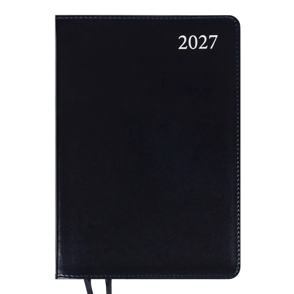 Діловий блокнот Leo Planner інтегральний А5 датований 2027 Aldento 252732 368 аркушів чорний - фото 2