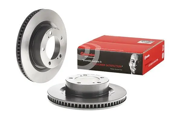 Диск гальмівний вентильований Toyota Tundra, Land Cruiser 200 06-25р Brembo (09.C500.11) - фото 2