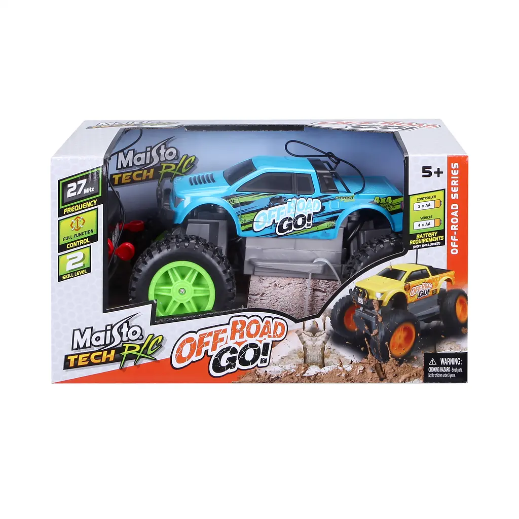 Машинка на радіокеруванні Maisto Tech Off Road Go блакитний (81762 blue) - фото 10