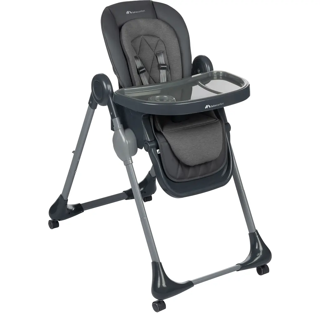 Стільчик для годування Bebe Confort Olea Mineral Graphite  - фото 4
