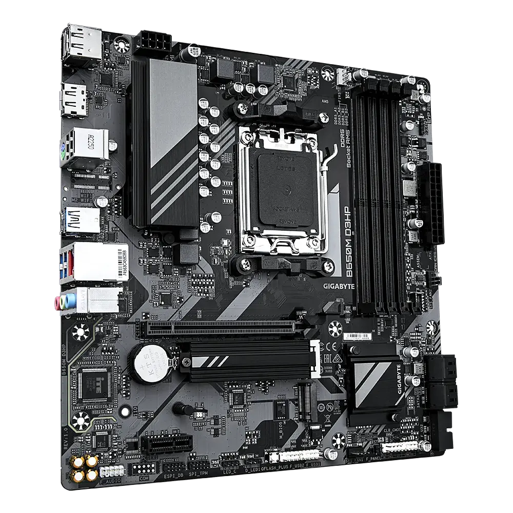 Материнська плата Gigabyte B650M D3HP Socket AM5 (B650M D3HP) Б/В - фото 2
