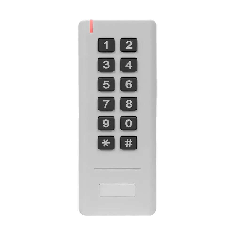 Клавіатура бездротова зі зчитувачем EM-Marine Trinix TRK-2201WR White (71-00001)