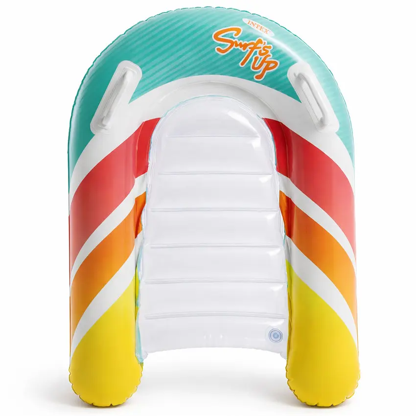 Дитячий надувний матрац-плотик Intex Surf’s Up 84×79 см з ручками для води від 6 років до 40 кг - фото 6