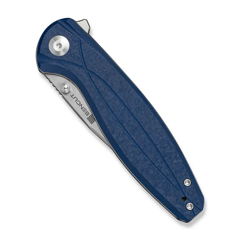 Ніж складаний туристичний Sencut Vyrce (8.9 см) D2 / G10 синій - фото 4