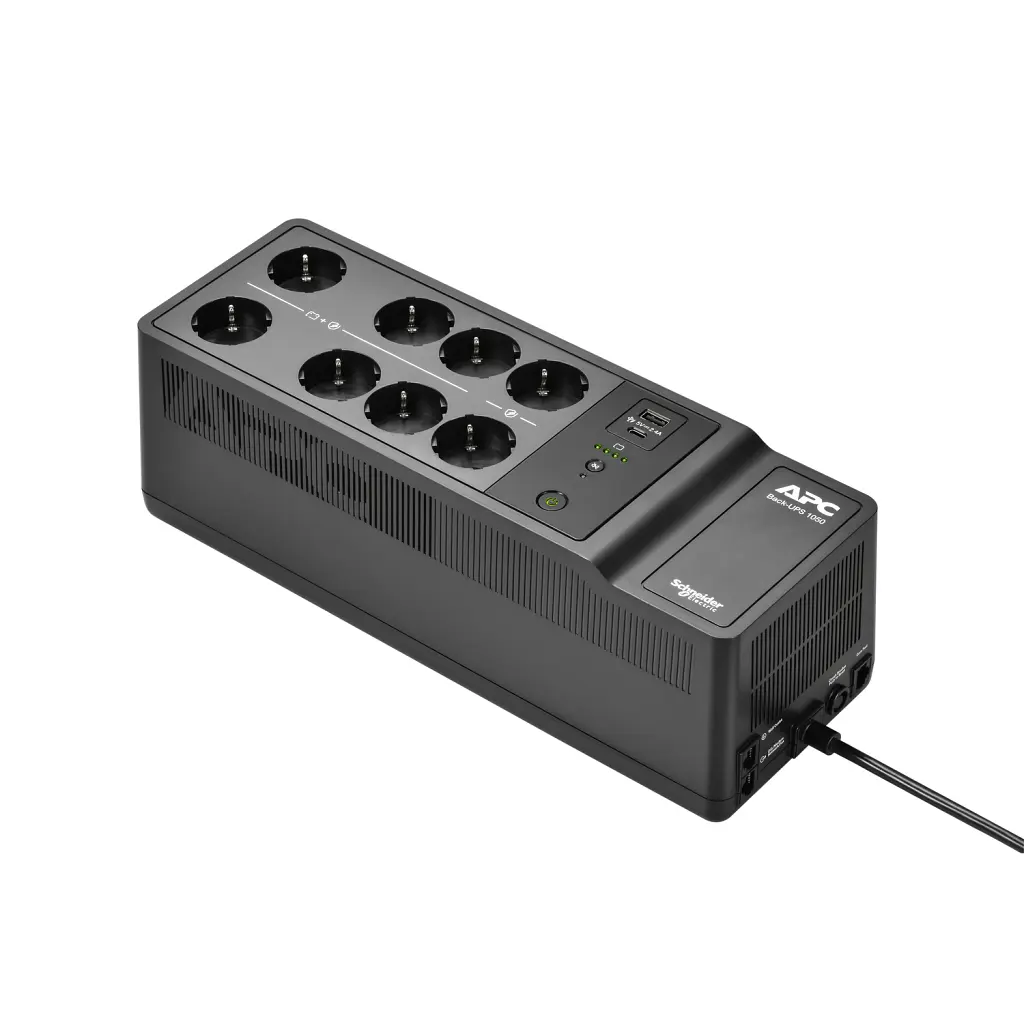 Устройство бесперебойного питания APC Back-UPS 1050VA 600W (BE1050G2-GR) - фото 4