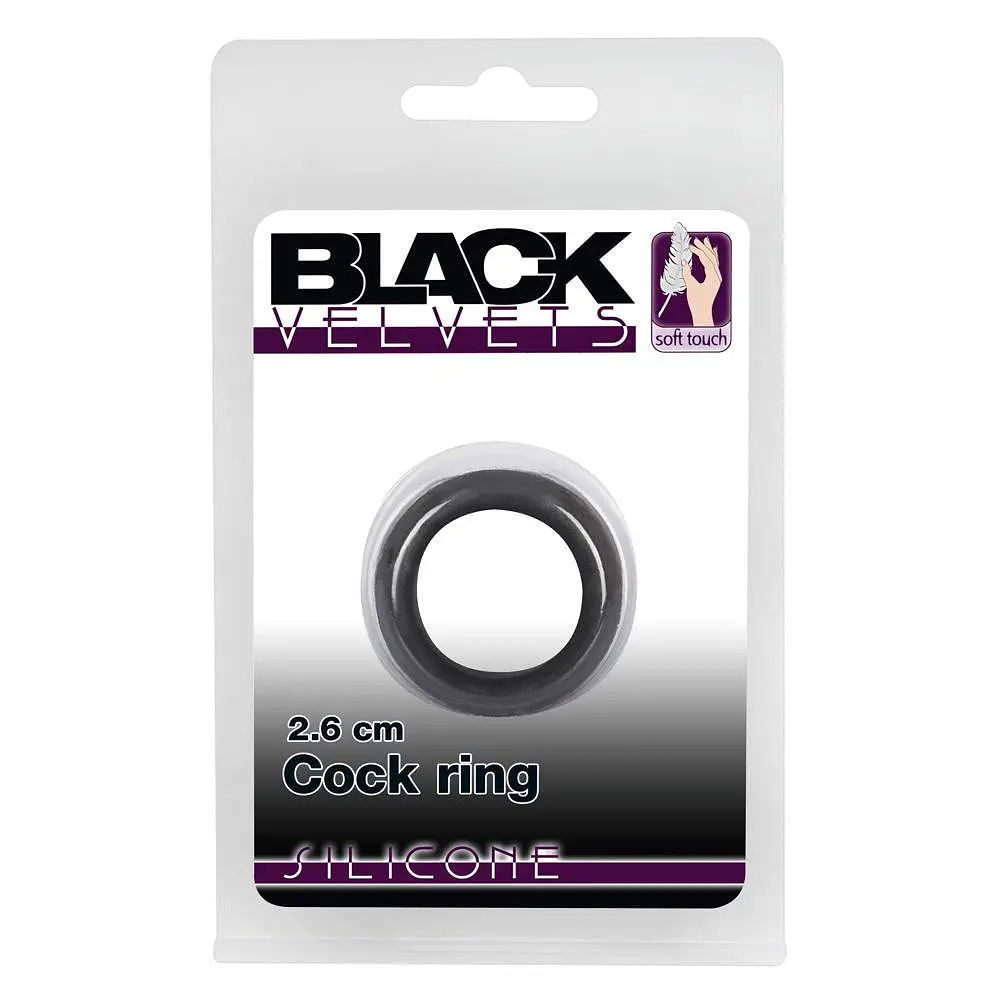Ерекційне кільце Black Velvets забезпечить тривалі ігри у ліжку Orion 42-05180340000 87949 - фото 6