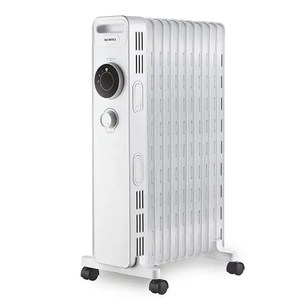 Олійний обігрівач Kumtel KUM-1230S White (11 секцій)