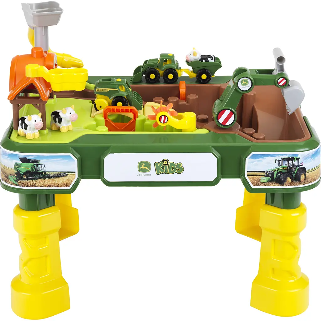 Стол для игр Klein John Deere Ферма 2 в 1 с песком и водой (3948) - фото 2