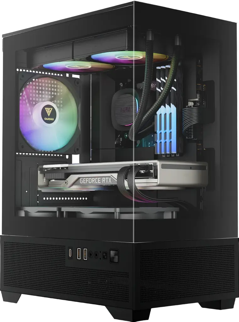 Корпус Gamdias AURA GC9M ELITE ARGB Black (4711514503135) - фото 3