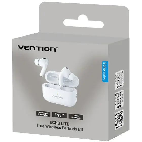 Навушники TWS Vention Elf Earbuds ECHO LITE E11 Білий - фото 4