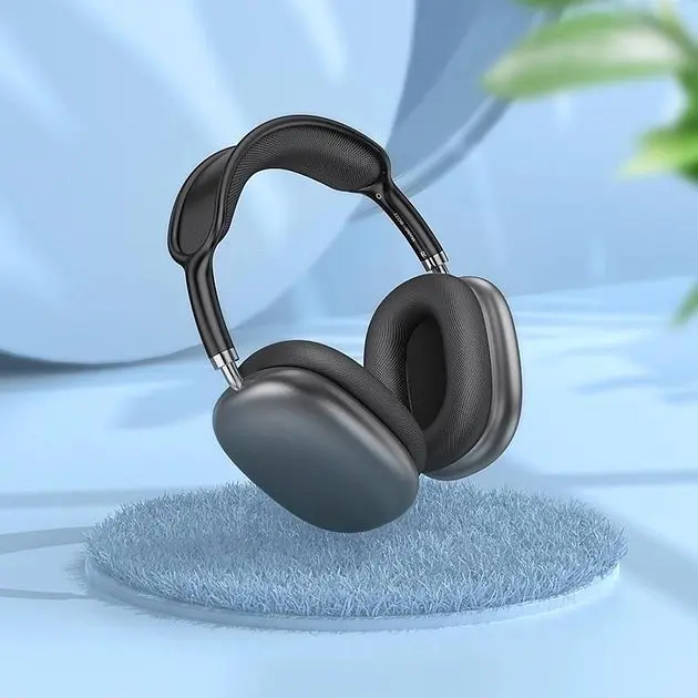 Накладні бездротові Bluetooth навушники Borofone BO22 з мікрофоном для Чорний - фото 3