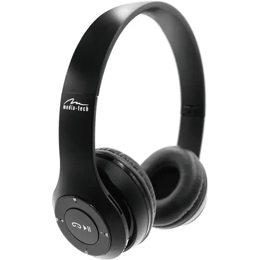 Гарнітура Media-Tech Epsilion BT MT3591 FM/MP3 Bluetooth+35 мм Black - фото 3