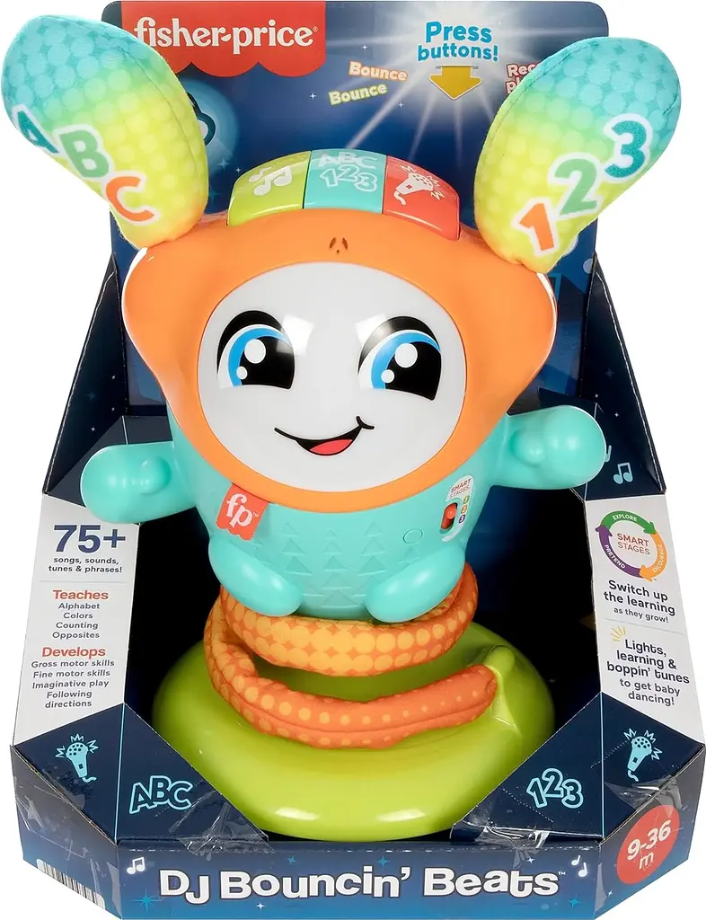 Ді-Джей стрибунець з технологією Smart Stages Fisher-Price багатомовний - фото 7