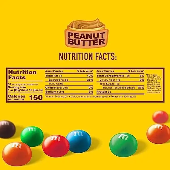 Драже M&M`s Valentine Peanut Butter 963.9 g - фото 5