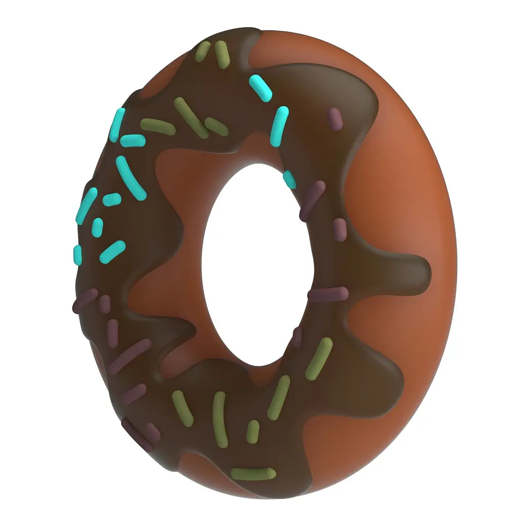 Ерекційне кільце Pretty Love Choco Super Donut - фото 2