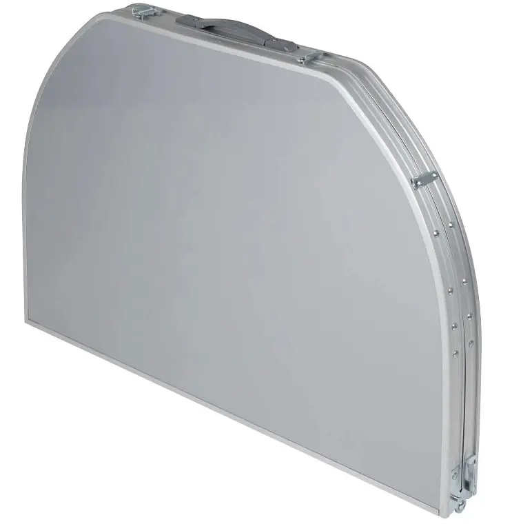 Стіл Bo-Camp Premium Oval 150x80 cm Grey (1404405) - фото 4