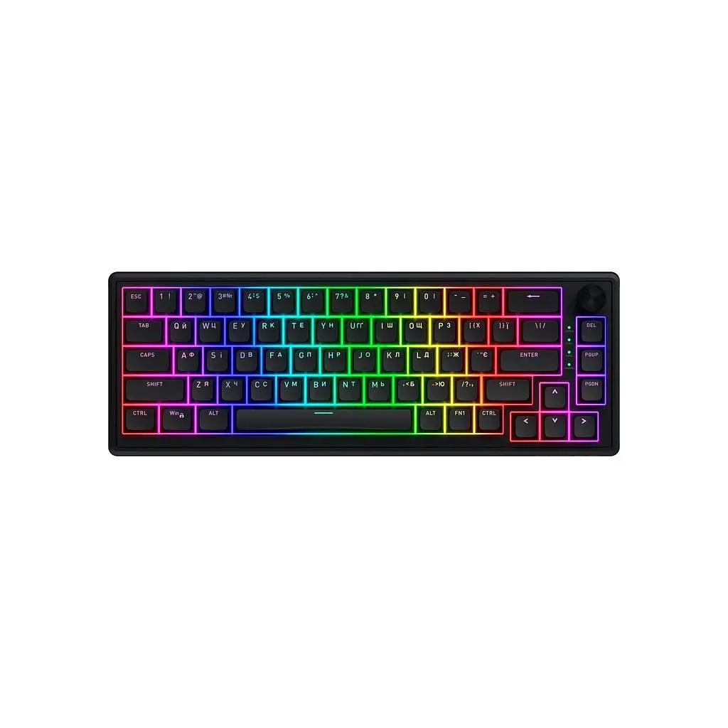 Клавіатура Hator Skyfall 65 USB UA Black (HTK1160UA)