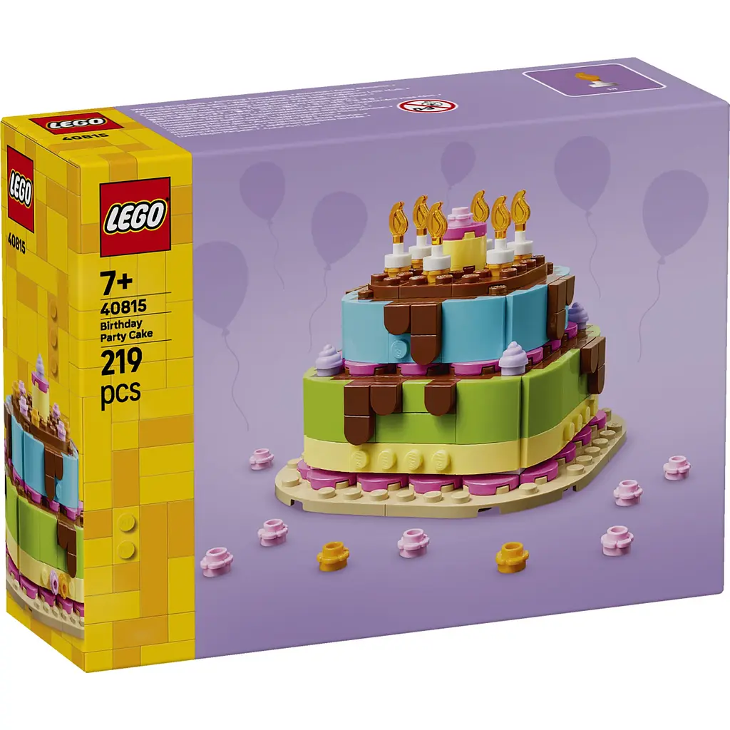 Конструктор LEGO Торт на день народження (40815) - фото 2