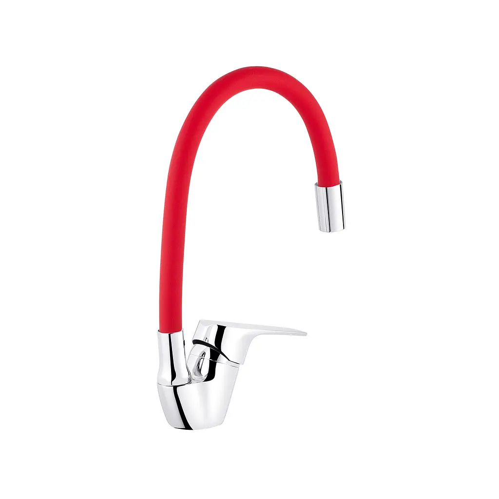 Змішувач для кухні Kroner KRM Odra - C032RED CV021172 Червоний - фото 3