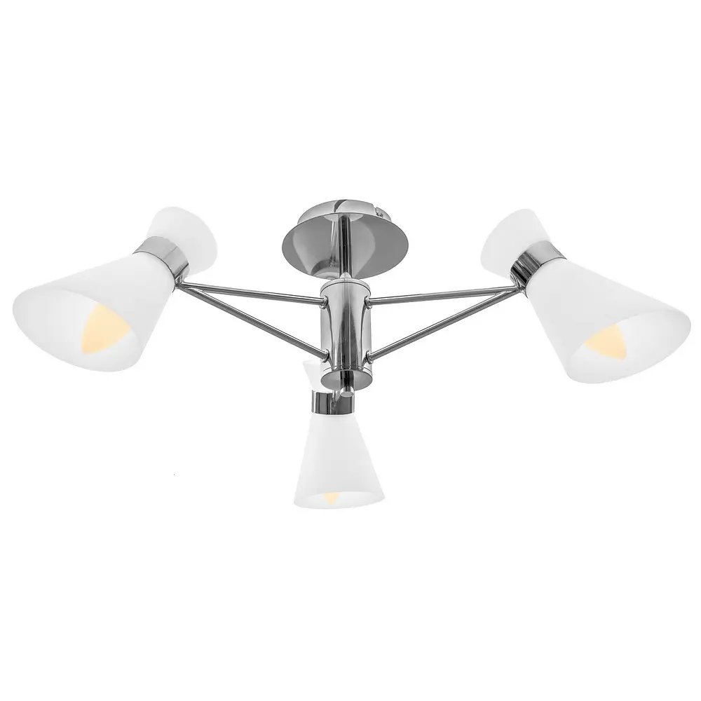 Люстра потолочная Brille E14 40W CH (BL-528C/3) - фото 6