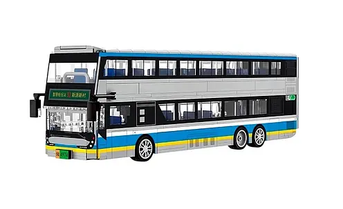 Конструктор 4974 "Двоповерховий автобус" 491 деталь в коробці (6903317754939) - фото 2