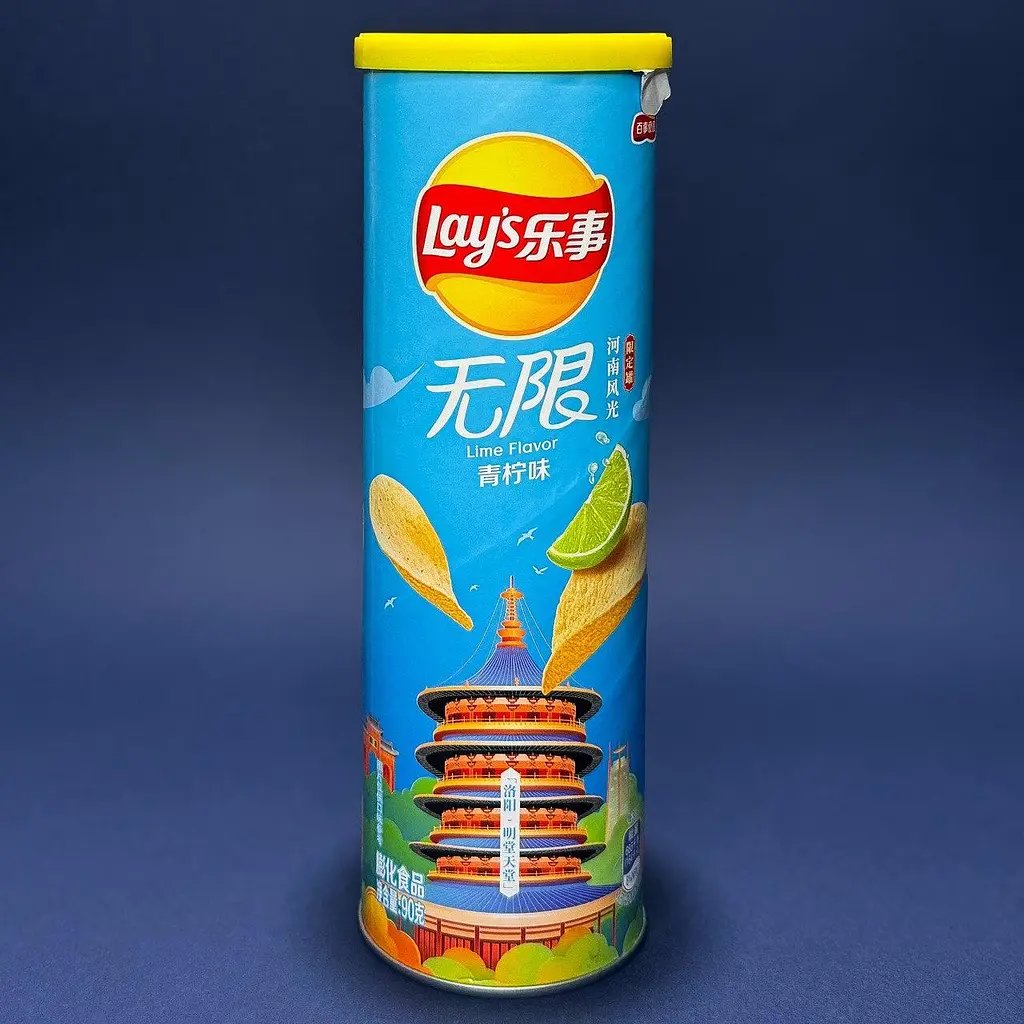 Чіпси Lays Lime China зі смаком лайма 90 г
