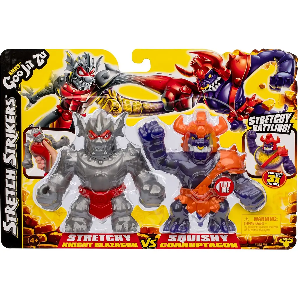 Іграшки що розтягуються GooJitZu Герої Гуджитсу Блейзагон та Коруптагон (123649) - фото 3