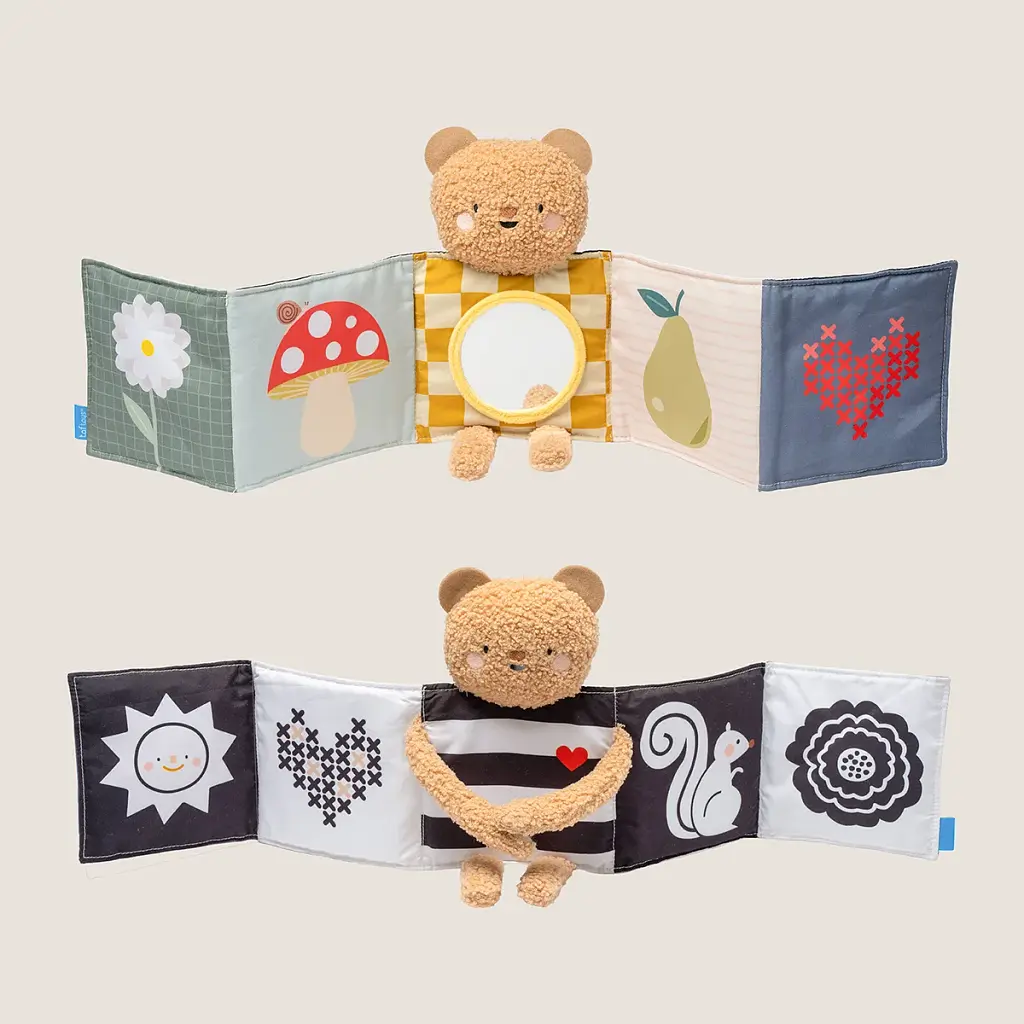 Розвиваюча іграшка Taf Toys Розвивальна книжка Обійми ведмедика 2 в 1 (13795) - фото 3