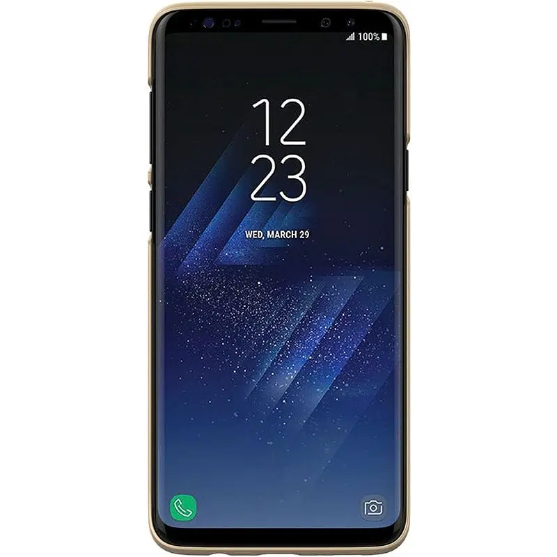 Чохол-накладка Nillkin Super Frosted Shield Samsung Galaxy S9 Plus G965 Gold - фото 2
