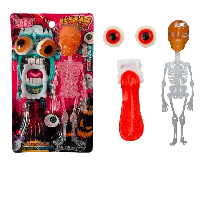 Набір цукерок Skeleton Monster Halloween Candy  22 г - фото 3