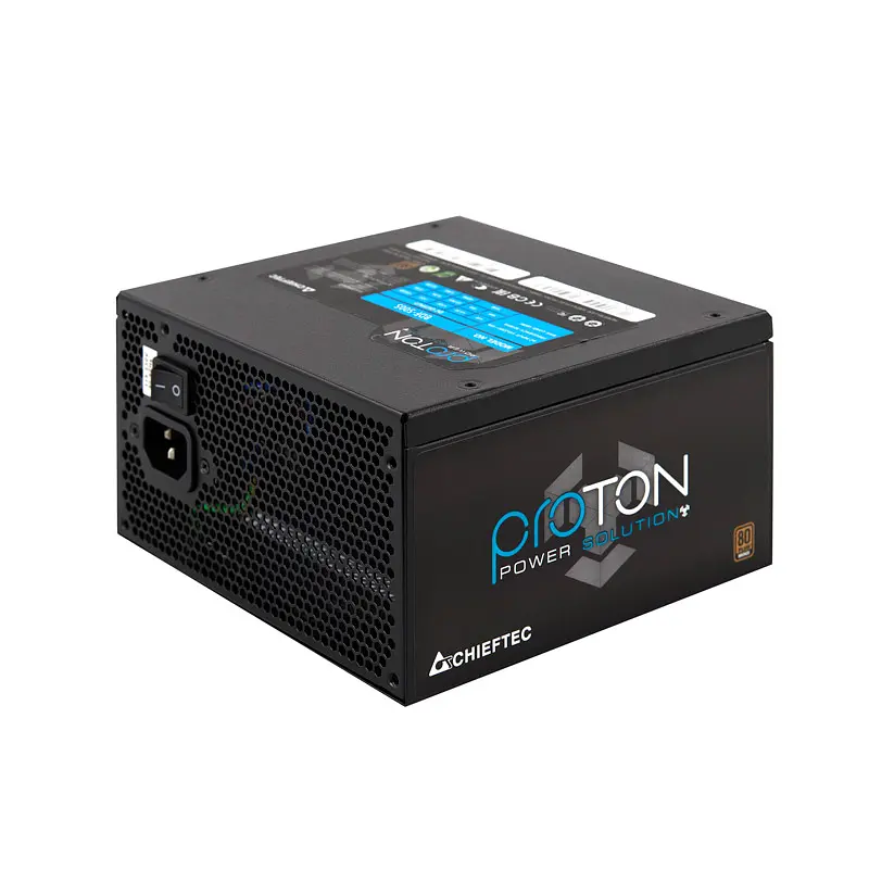 Блок питания Chieftec 500W BDF-500S, 120 мм, 20+4pin, 1x4+4pin, SATA х 3, Molex 2x4pin, 2x6+2pin, кабели немодульные - фото 2