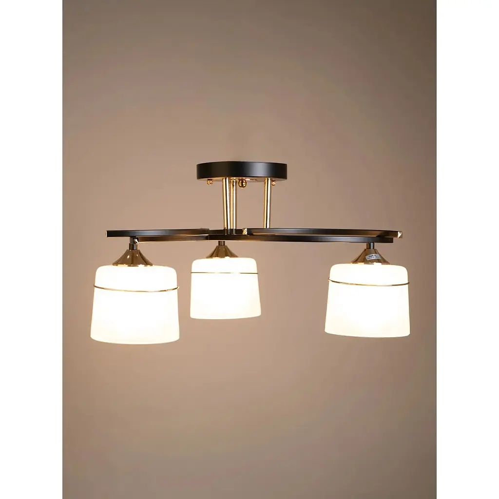 Люстра Brille LK-730S/3 E27 BK+FG - фото 3