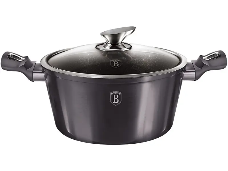 Каструля Berlinger Haus Metallic Line Carbon Pro Edition 8 л (BH-6924)