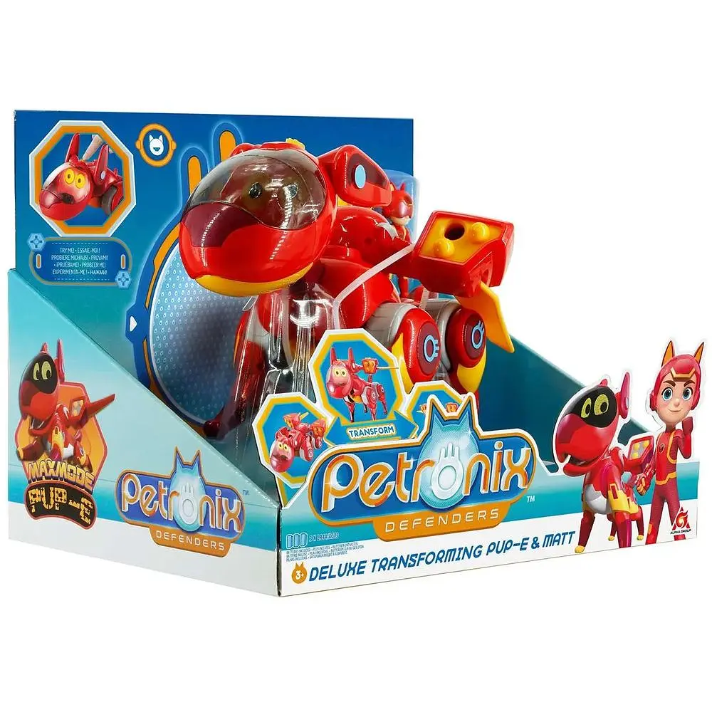 Ігровий набір Petronix Defenders Мега-трансформер Паппі та фігурка Метта (123198) - фото 13