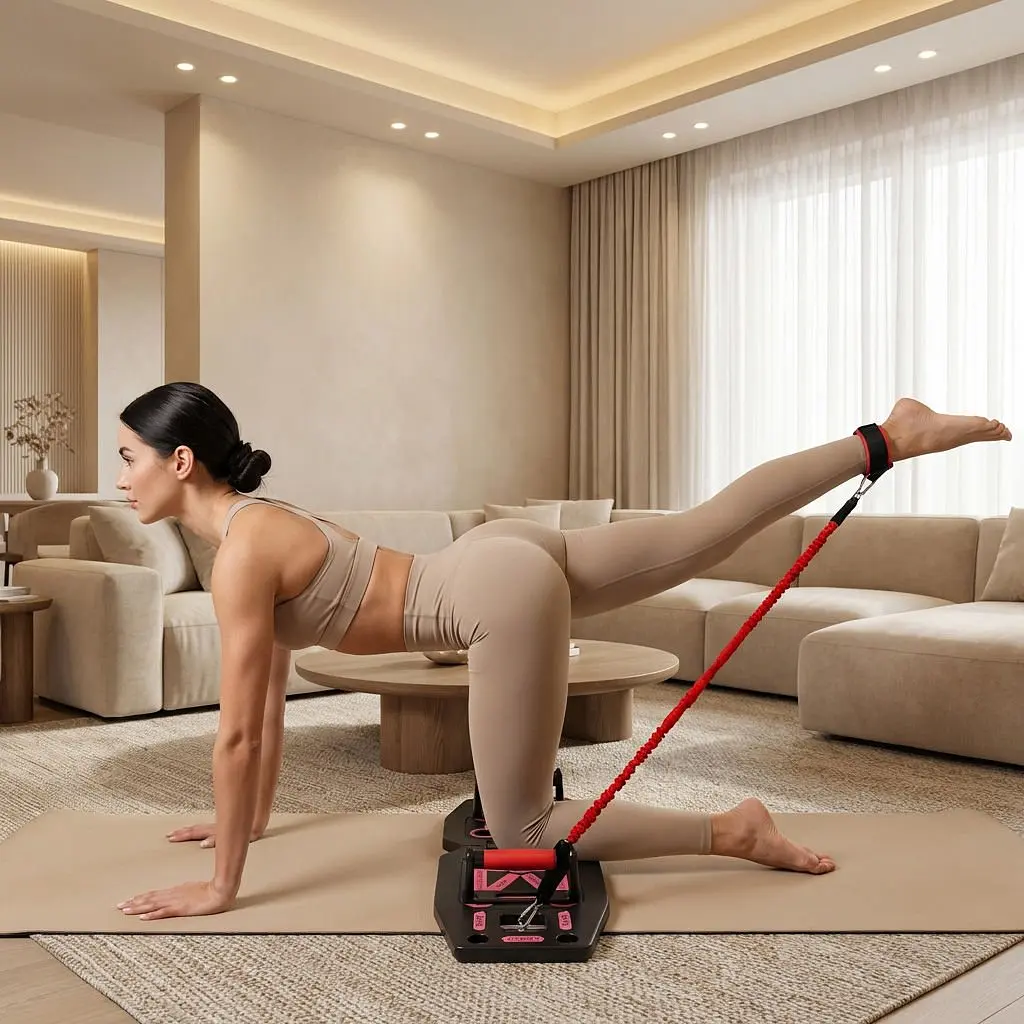 Доска для отжиманий Gymtek FlexBoard черный - фото 6