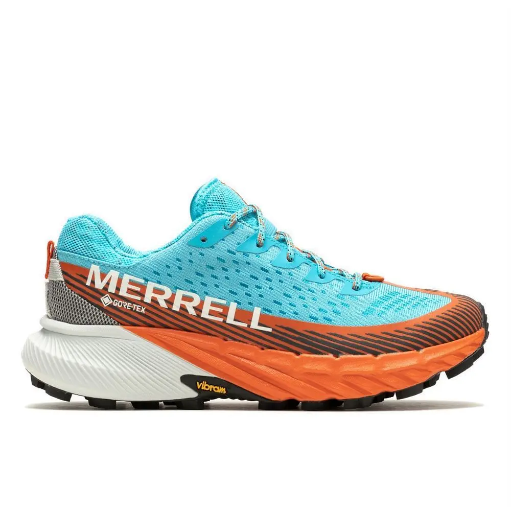 Кроссовки Merrell Agility Peak 5 GTX Wmn 37 Оранжевый/бирюзовый (1054-036.0996) - фото 2