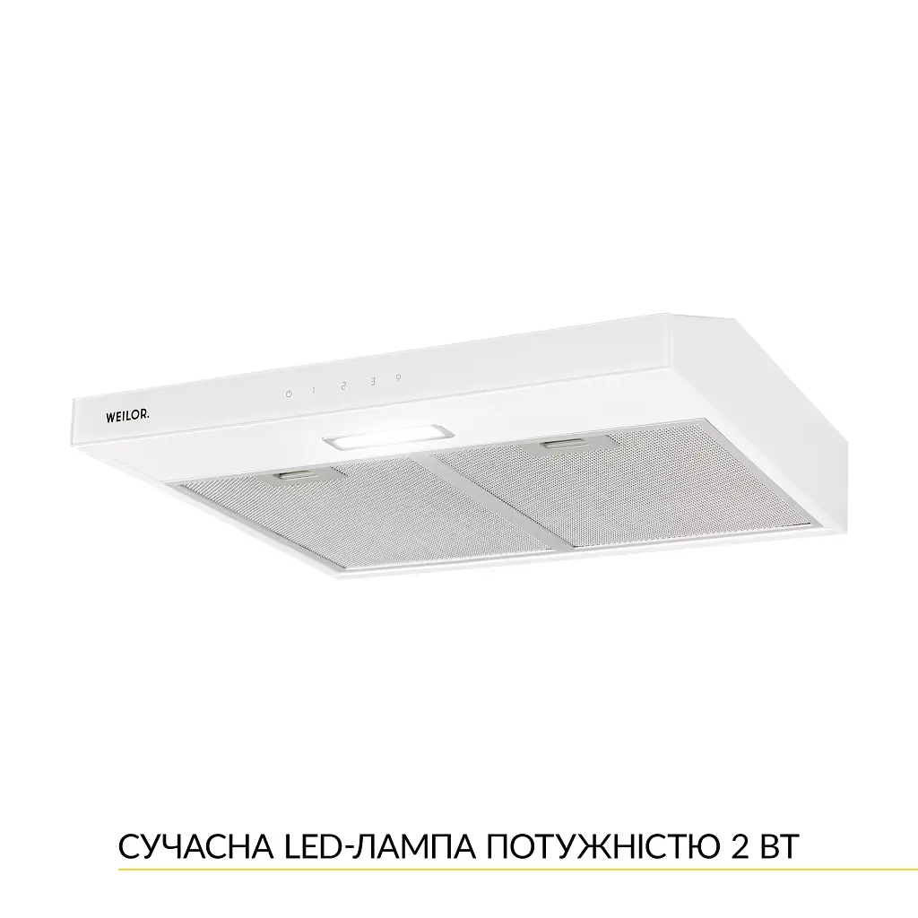 Витяжка плоска WEILOR WPL 6092 WH - фото 4