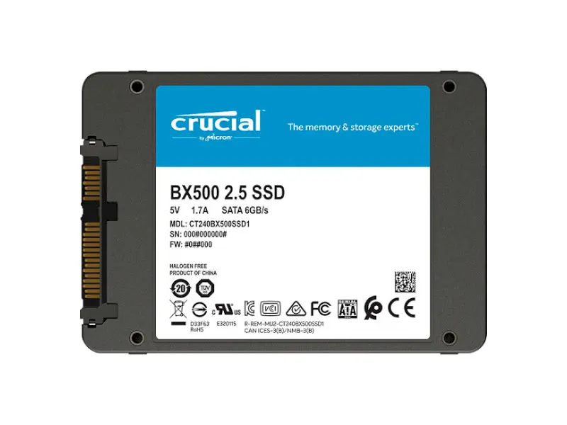 SSD-накопичувач Crucial BX500 1 TB (CT1000BX500SSD1T) - фото 2