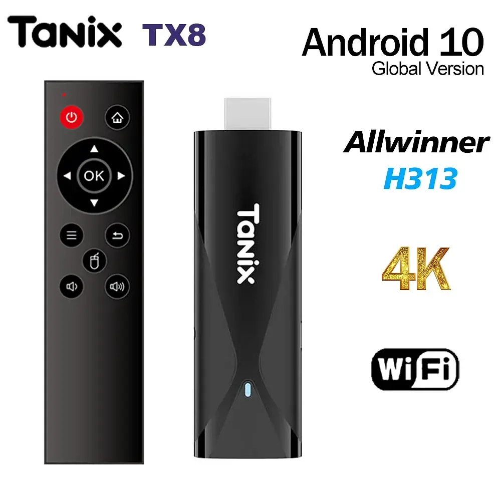 TANIX TX8 Allwinner H313 2/16GB смарт ТВ стік - фото 7